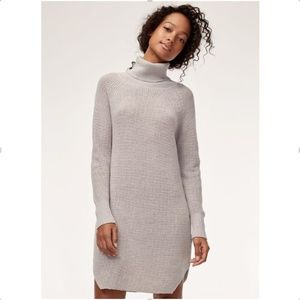 Wilfred Wool Turtle Neck Sweater Dress